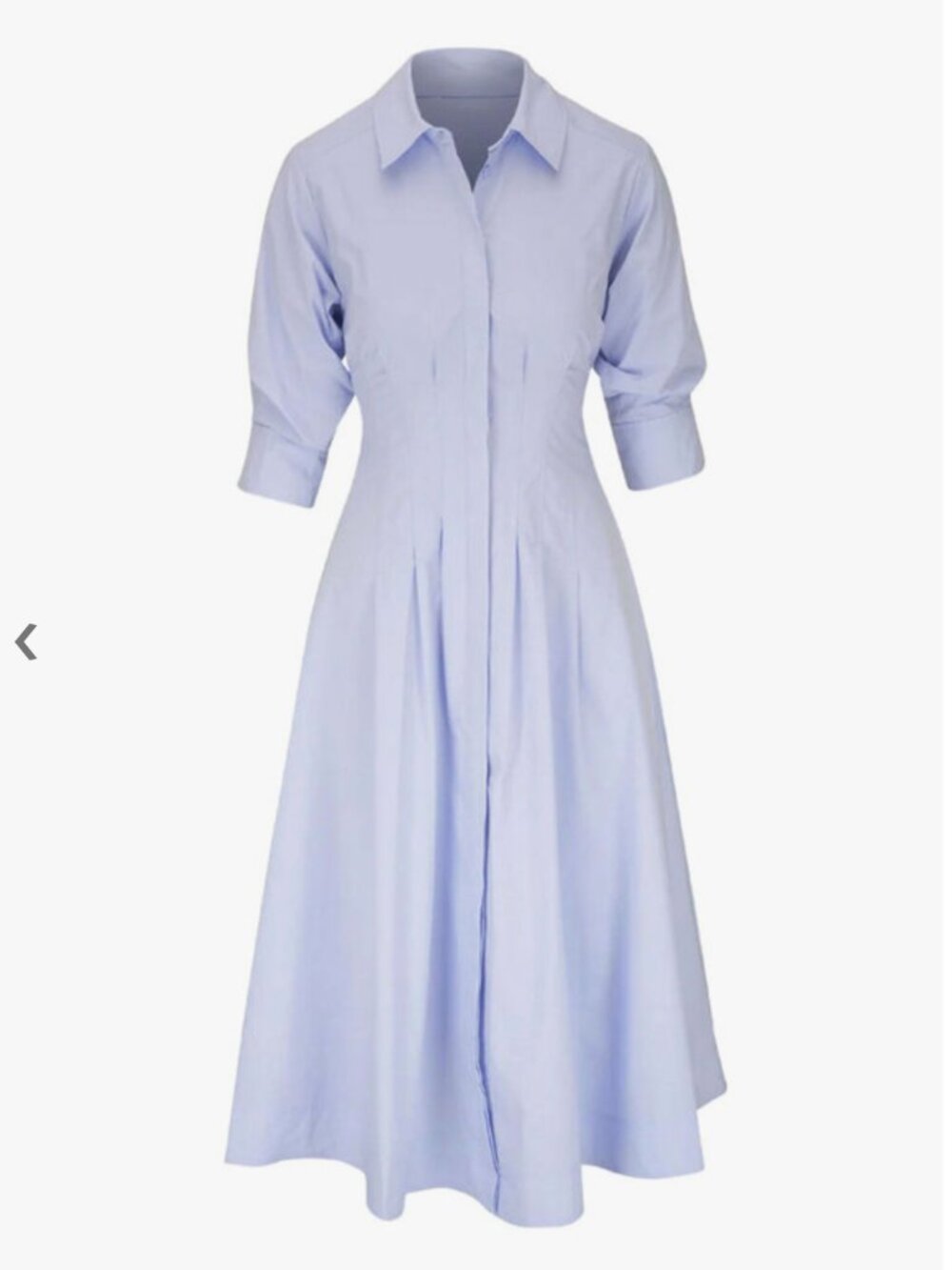 Simkhai Blue Haze Jazz Pintuck Midi Dress